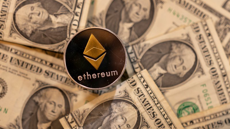 Fotografija: Ether (Ethereum) je druga največja kriptovaluta na svetu po tržni kapitalizaciji. Foto: Dado Ruvic / Reuters
