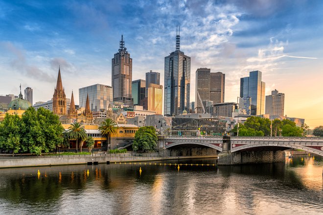 Melbourne, Avstralija. Foto: Shutterstock
