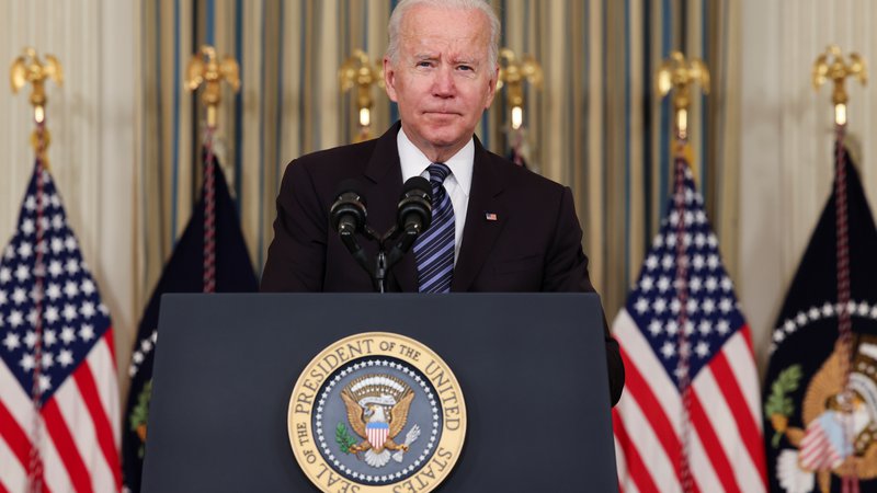 Fotografija: Ameriški predsednik Joe Biden, 5. november 2021. Foto: Evelyn Hockstein / Reuters

