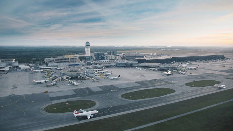 Fotografija: Letališče Dunaj, Schwechat, Spodnja Avstrija. Foto: Flughafen WIen AG

