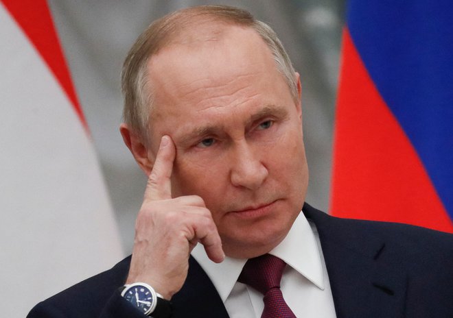 Ruski predsednik Vladimir Putin, 1. februar 2022. Foto: Yuri Kochetkov / AFP
