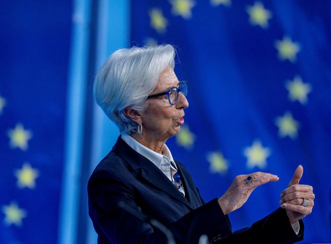 Predsednica ECB Christine Lagarde, Frankfurt, Nemčija, 3. februar 2022. Foto: Michael Probst / Reuters

