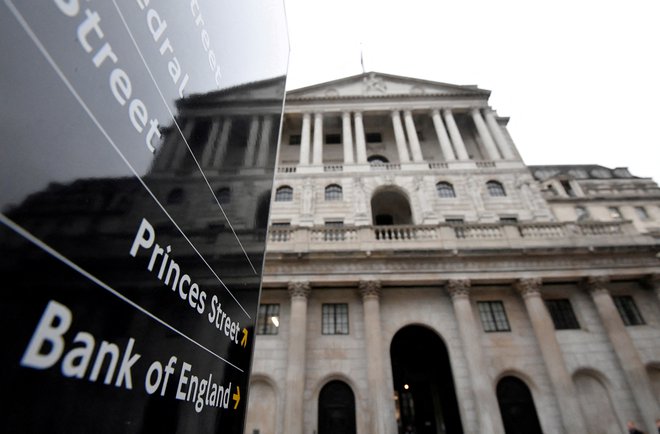 Angleška centralna banka (BoE), London, Velika Britanija, 16. december 2021. Foto: Toby Melville / Reuters
