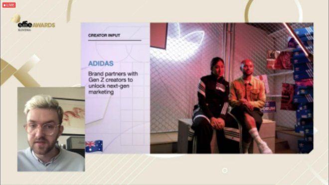 Adidas se je odločil sodelovati z mladimi iz generacije Z, da ustvarijo nove trende. Foto: posnetek zaslona
