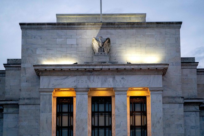 Ameriška centralna banka (Fed). Foto: Stefani Reynolds / AFP
