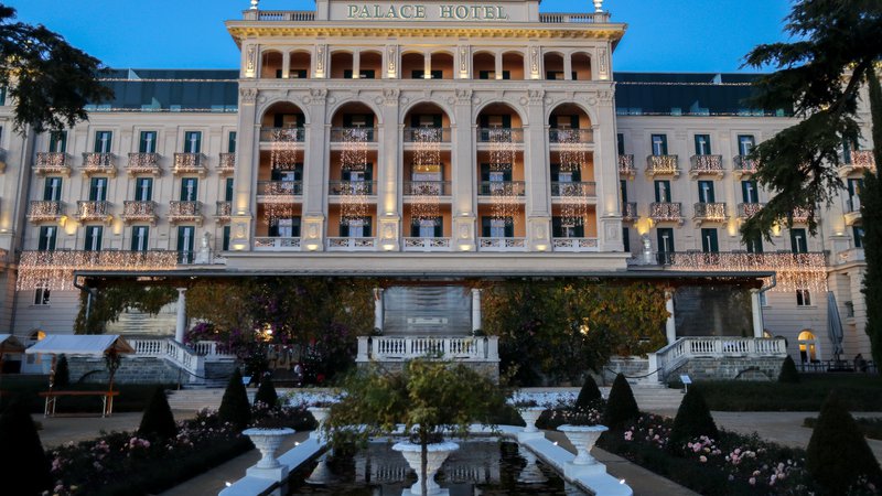 Fotografija: Kempinski Palace hotel. Foto: Marko Feist

