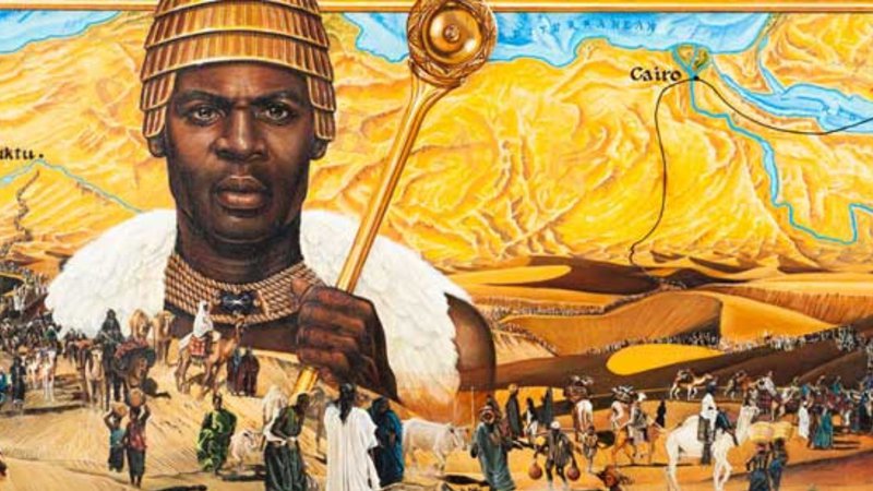 Fotografija: Mansa Musa, domnevno najbogatejši človek, kar jih je kdaj živelo. Foto: posnetek zaslona
