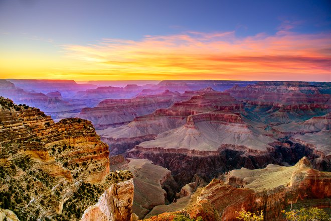 Grand Canyon, ZDA. Foto: Shutterstock
