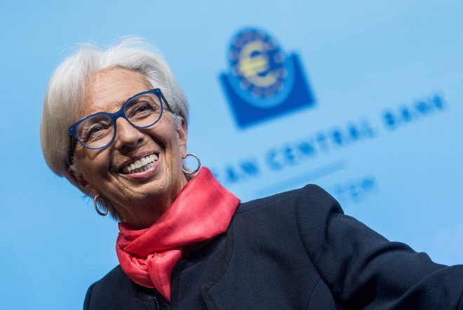 Christine Lagarde, predsednica Evropske centralne banke (ECB). Foto: Thomas Lohnes / Reuters
