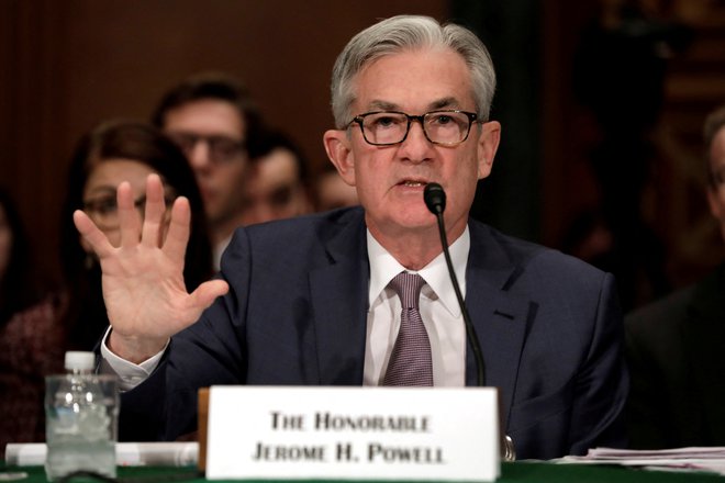 Jerome Powell, predsednik ameriške centralne banke (Fed). Foto: Yuri Gripas / Reuters
