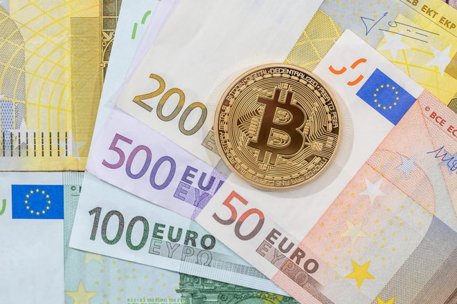 Bitcoin in evri. Foto: Getty Images / iStockphoto
