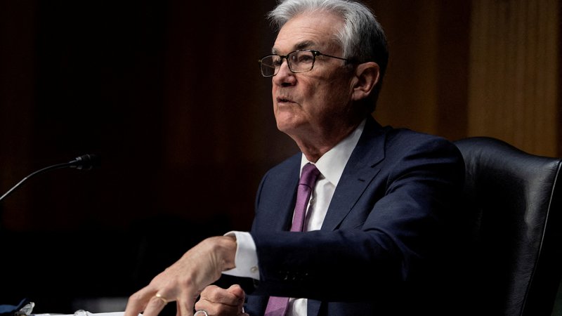 Fotografija: Jerome Powell, predsednik ameriške centralne banke. Foto: Pool/Reuters
