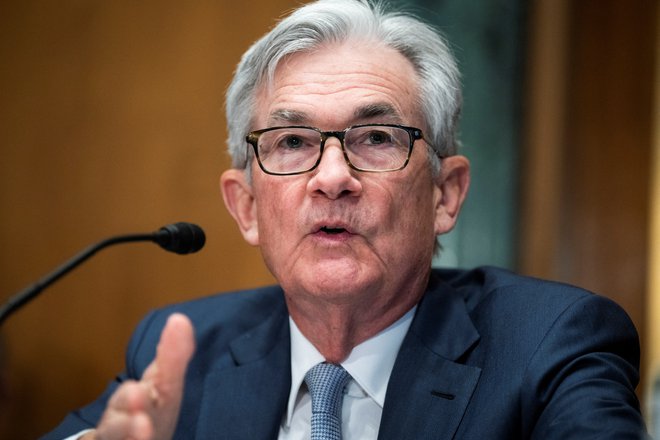 Jerome Powell, predsednik ameriške centralne banke (Fed), 3. marec 2022. Foto: Tom Williams / Reuters
