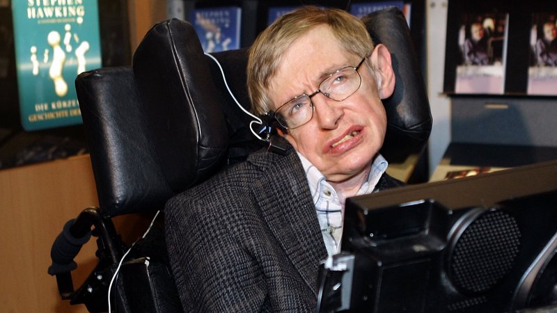 Fotografija: Stephen Hawking, 19. oktober 2015. Foto: Alex Grimm / Reuters
