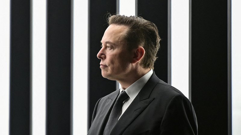 Fotografija: Elon Musk je postal eden največjih delničarjev Twitterja. Foto: Patrick Pleul/Pool REUTERS
