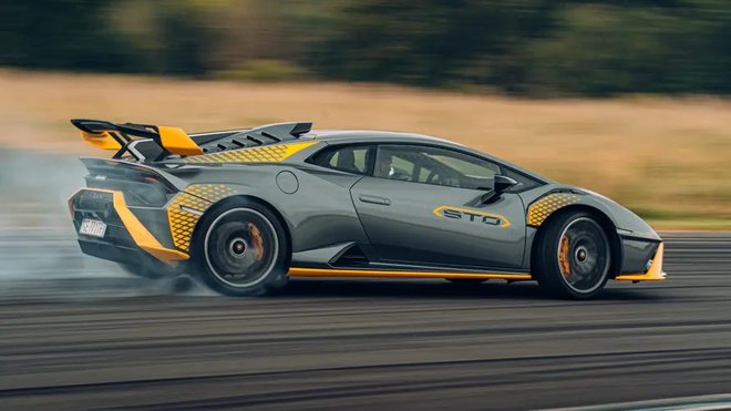 Lamborghini Huracan STO. Foto: Top Gear
