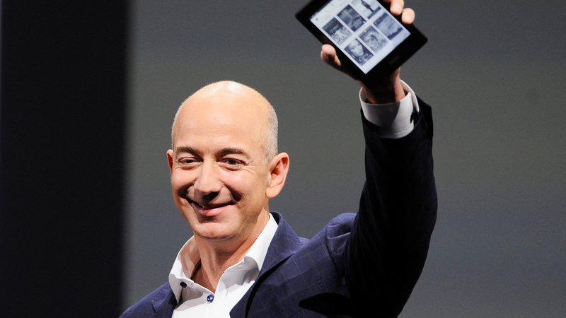 Fotografija: Jeff Bezos je navdušen nad potovanji v Vesolje. Foto: Brendan/Reuters
