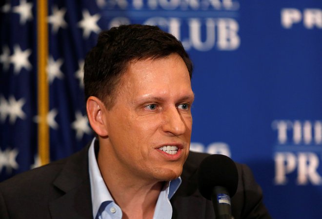 Peter Andreas Thiel je milijarder, podjetnik, tvegani kapitalist in politični aktivist. Kot soustanovitelj PayPal je "težek" 9,13 milijarde dolarjev. Foto: Reuters
