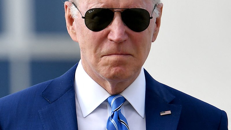 Fotografija: Ameriški predsednik Joe Biden, 12. april 2022. Foto: Mandel Ngan / AFP
