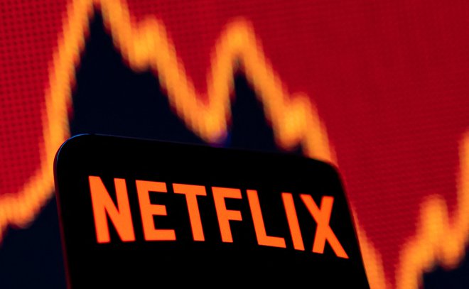 Netflix izgublja na milijone naročnikov in šokira vlagatelje, saj so oni pričakovali povečanje za 2,6 milijona naročnikov. Foto: REUTERS/Dado Ruvic
