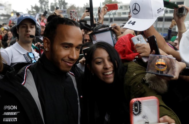Lewis Hamilton Foto: REUTERS/Luis Cortes
