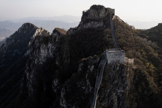 Veliki kitajski zid, 19. april 2022. Foto: Noel Celis / AFP
