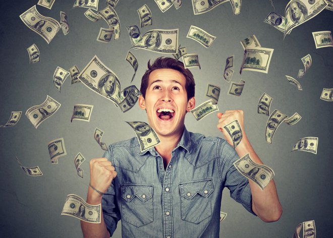 Iz kakšnega testa je srečni bogataš?Foto: Getty Images/iStockphoto
