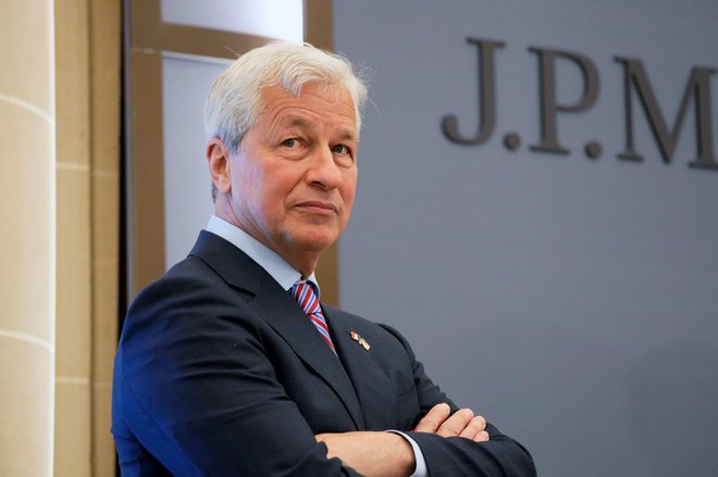Jamie Dimon, izvršni direktor banke JPMorgan, 29. junij 2021. Foto: Michel Euler / Reuters
