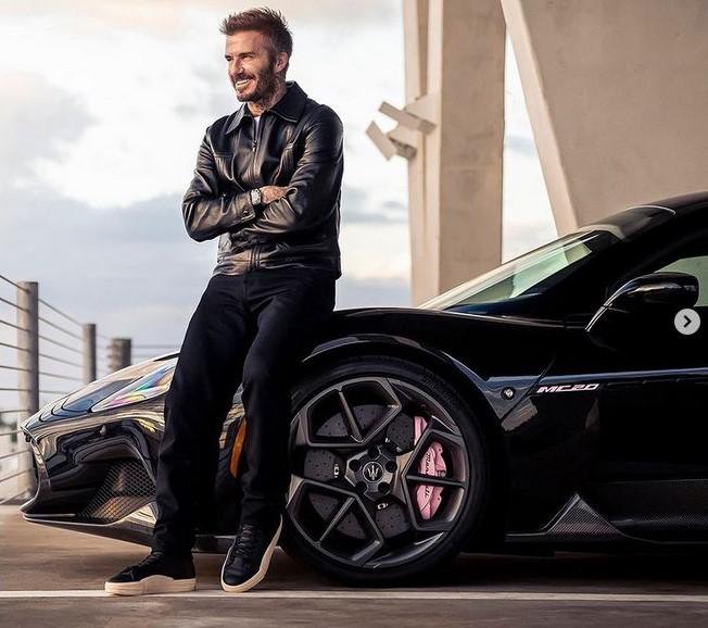 Beckham je podpisal pogodbo tudi z Maseratijem ter postal zaščitni znak njihove znamke. Foto: Maserati
