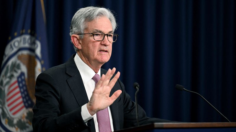 Fotografija: Jerome Powell, predsednik ameriške centralne banke (Fed), 4. maj 2022. Foto: Jim Watson / AFP
