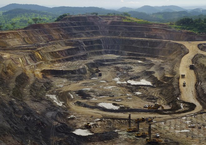 Jama Tenke Fungurume, rudnik bakra in kobalta, 110 kilometrov severozahodno od Lubumbashija, Kongo, 29. januar 2013. Foto: Jonny Hogg / Reuters

