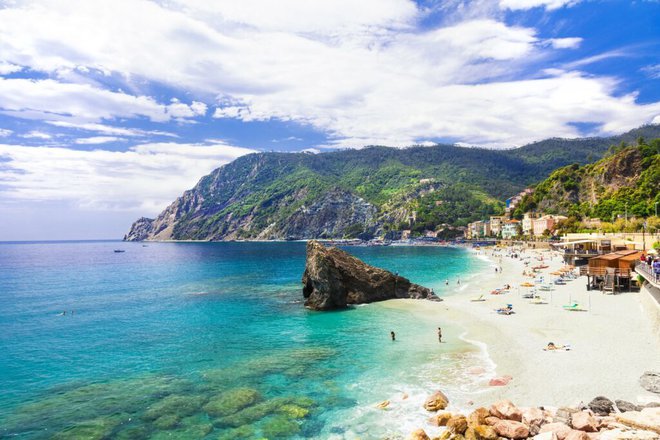 Plaža Monterosso, Ligurija. Foto: Shutterstock
