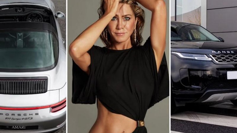 Fotografija: Ameriška igralka Jennifer Aniston se med drugim ponaša tudi z razkošnimi avtomobili. Foto: Posnetek zaslona SCMP

