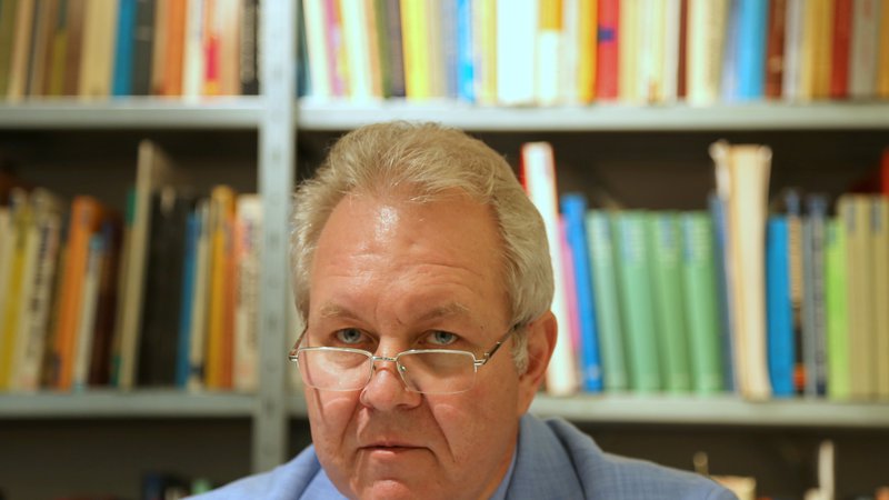 Fotografija: Dr. Vladislav Inozemcev, znani ruski analitik, ekonomist in sociolog. Foto: Milan Ilič
