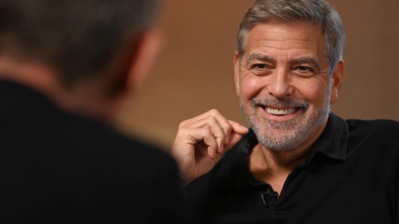 Fotografija: George Clooney ima trenutno 550 milijonov dolarjev neto vrednosti bogastva. Foto: Jeff Overs/BBC/REUTERS 
