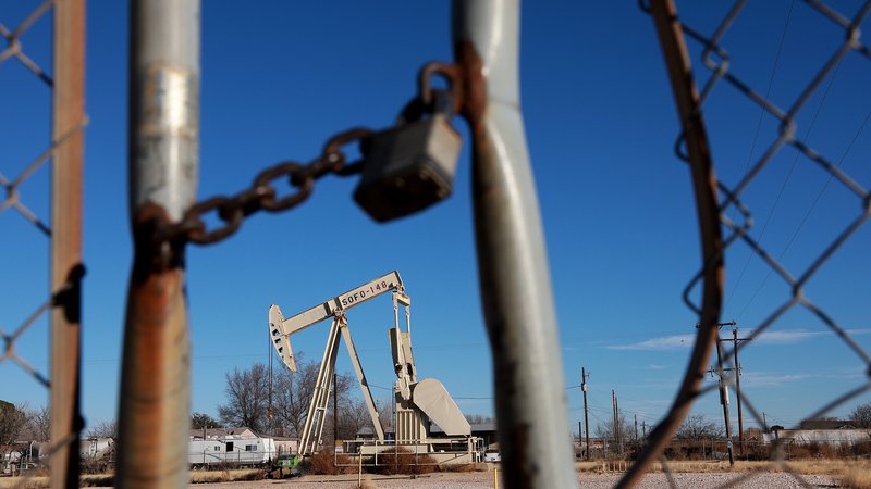 Fotografija: Ameriška nafta je dosegla dosegla 13-tedensko najvišjo vrednost. Foto: Joe Raedle / Getty Images / AFP

