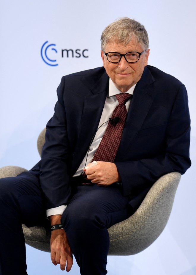 Billa Gatesa je padec delnic tehnoloških velikanov še najmanj prizadel. Foto: ANDREAS GEBERT/Reuters
