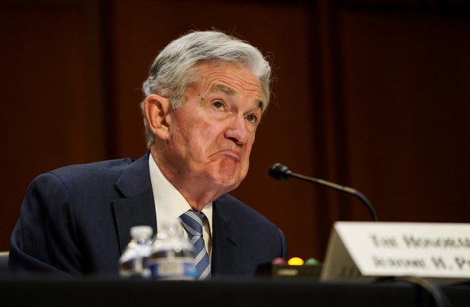 Jerome Powell, predsednik ameriške centralne banke (Fed), Washington, D.C., ZDA, 22. junij 2022. Foto: Elizabeth Frantz / Reuters
