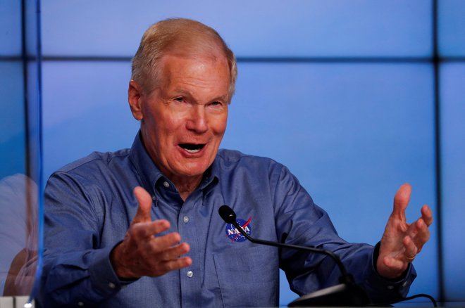Prvi mož ameriške vesoljske agencije Nasa Bill Nelson. FOTO: Joe Skipper/Reuters
