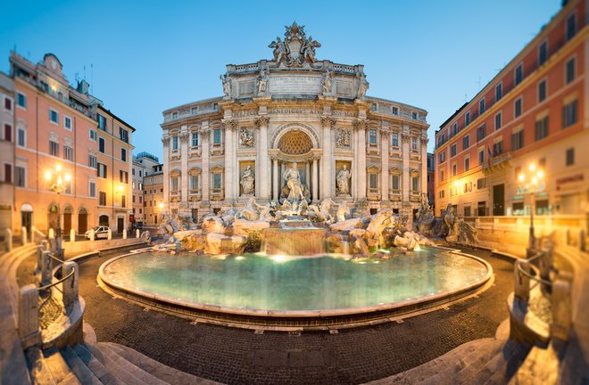 Fontana di Trevi v Rimu. Foto: Getty Images, iStockphoto
