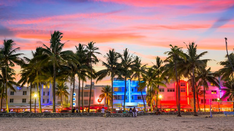 Fotografija: Miami hitro postaja eno glavnih središč v kripto svetu. Foto: Shutterstock
