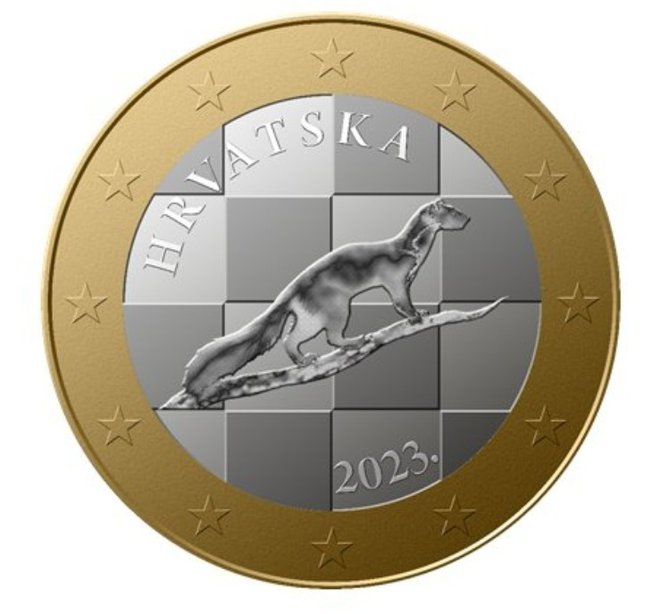 Hrvaška bo evro uvedla leta 2023. Foto: Twitter
