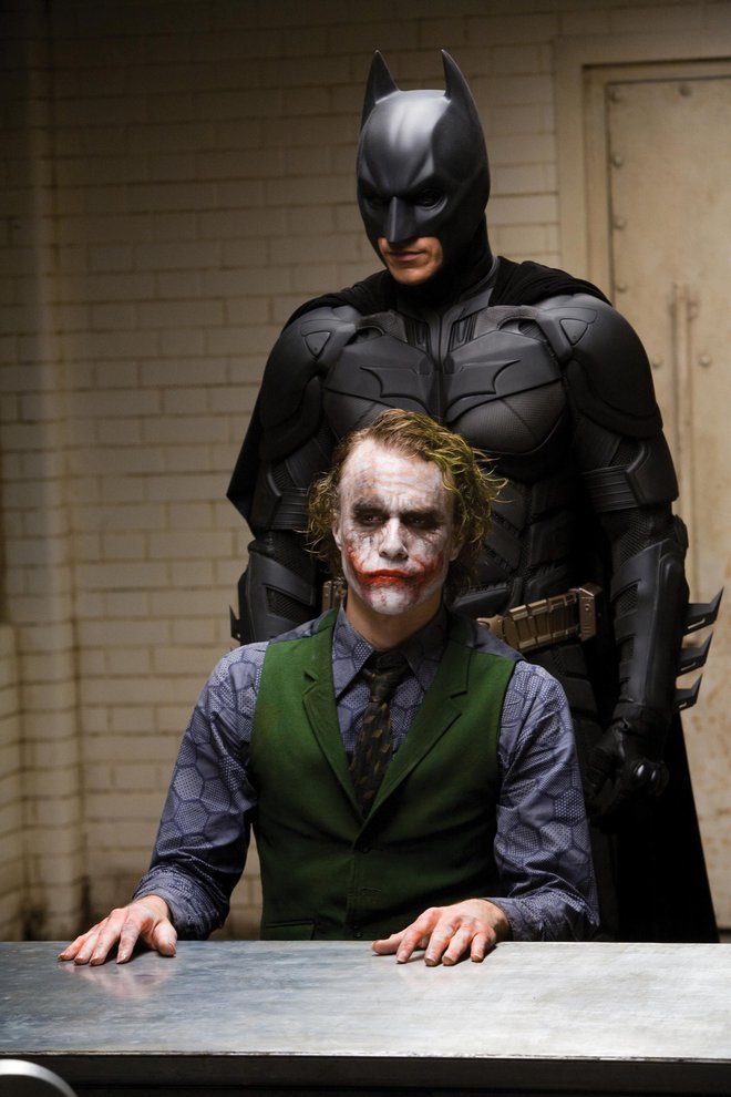 Leta 2008 je Jokerja upodobil Heath Ledger. Foto: Stephen Vaughan

