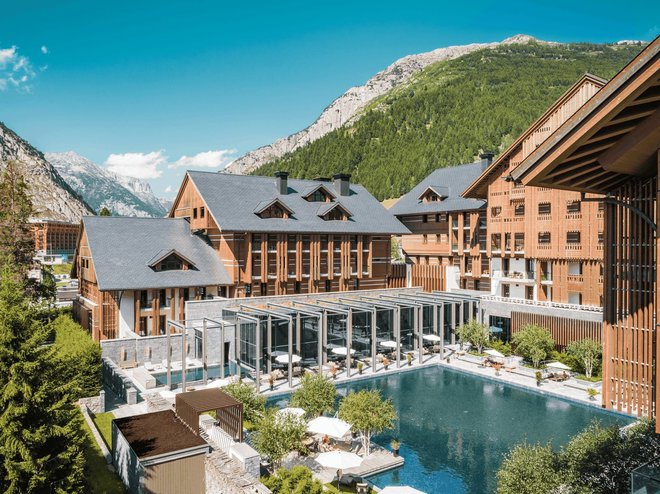 Kriptovalute sprejemajo tudi v enem izmed najboljših hotelov v Evropi, Chedi Andermatt v Švici. Foto: Sven Piek
